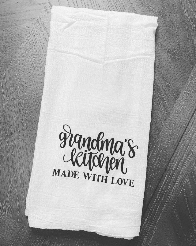 Grandma's Kitchen Dish Towel